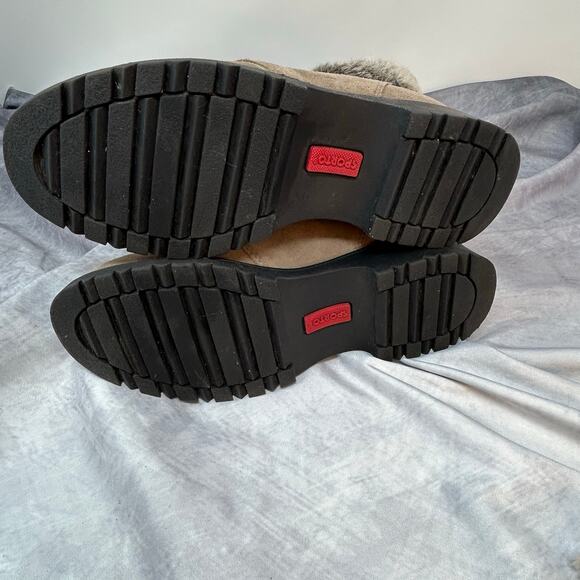 Sporto Booties Boots Women 7 Leather Waterproof Faux Fur Lined Winter Outdoors - Picture 4 of 9